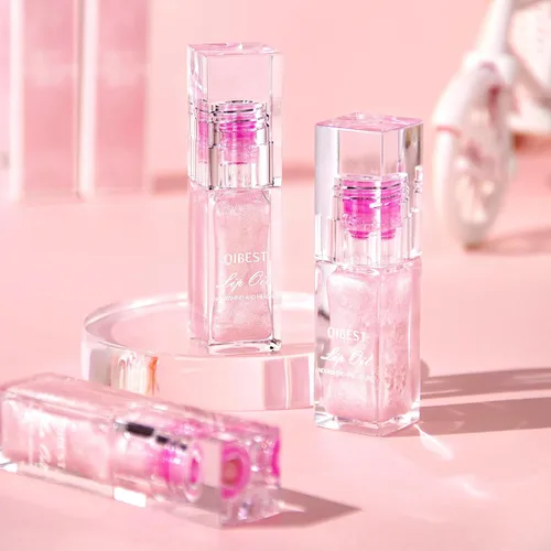 Vista 8 de 2 Piezas Aceite de Brillo Labial Hidratante Mágico que Cambia de Color con Efecto Voluminizador, Lápiz Labial de Brillo Resplandeciente, Brillo