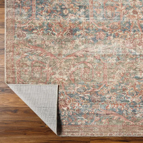 Vista 6 de Livabliss x Becki Owens - Alfombra vintage Marlene para pasillo, 2'7" x 7'3", Beige/Multi, (7' y menos)