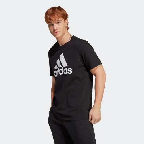 Vista 2 de adidas Camiseta Essentials Single Jersey de 3 rayas para hombre