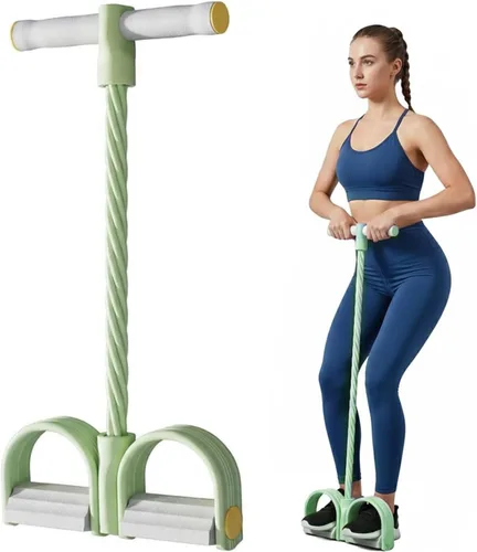 Vista 10 de Saker - Banda elástica multifunción de resistencia para yoga, bandas de fitness de todos los niveles para fortalecimiento, estiramiento