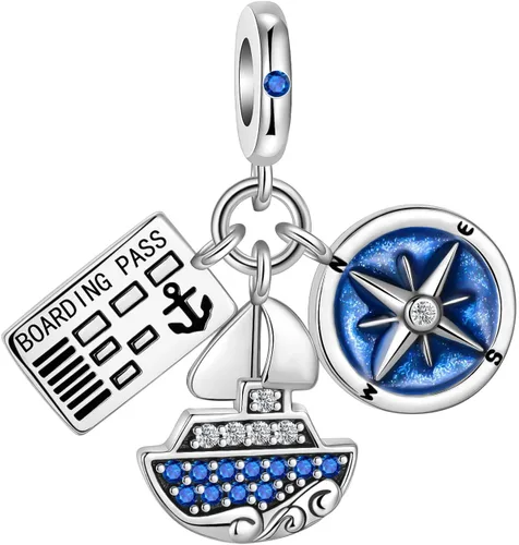 Vista 172 de LUXILLA Abalorio de plata de ley 925 para madre, hija, abuela, para familia, amor, madre, hija, abuela, para pulseras, collares, dijes, abalorios
