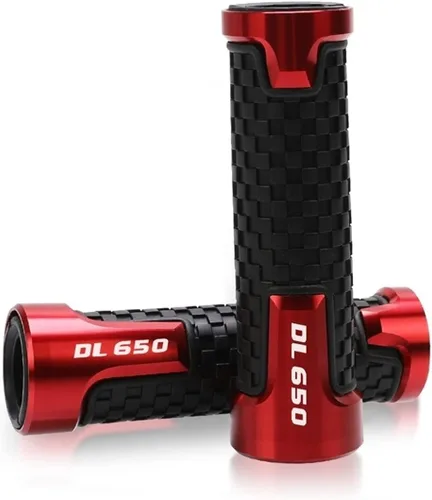 Vista 5 de Motorcycle Handlebar 7/8" 22mm Motorcycle Anti-Slip Handle Bar Handlebar Grips for Suzuki V-Strom 650/XT VSTROM 650 DL650 2004-2022 2021 2019 2018