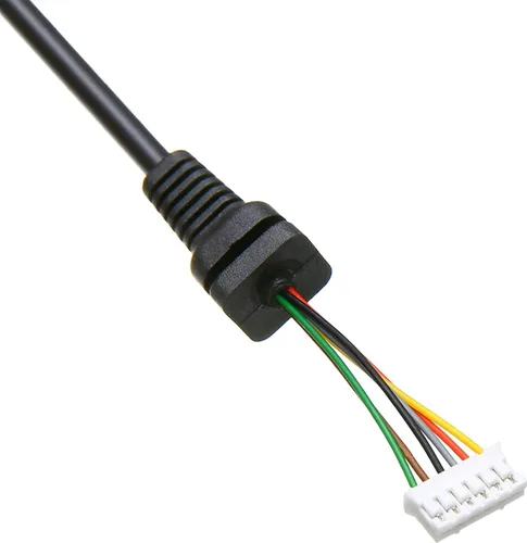 Vista 2 de Cable de micrófono de repuesto para Yaesu MH-48 MH-36 MH-42 Negro
