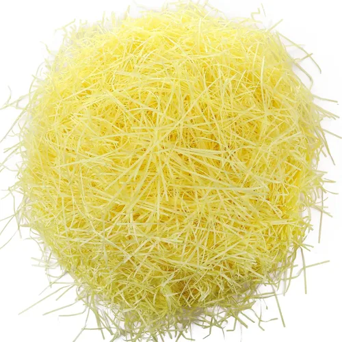 Vista 14 de Zonon Cesta de pasto de Pascua de 17 onzas, trituradores de papel de rafia, relleno de papel de rafia, para embalaje de regalo, caza de huevos