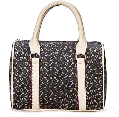 Vista 3 de Juego de 6 bolsos para mujer, de piel sintética, multiusos, clásico, bolsa de hombro