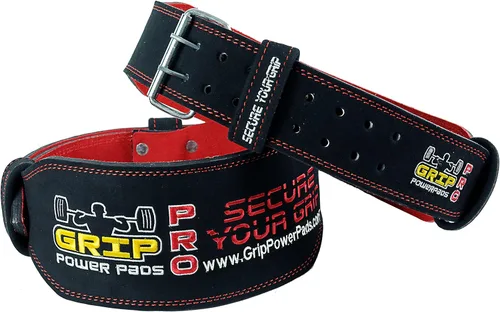 Vista 5 de Grip Power Pads Weightlifting Belt Workout Clothes for Bodybuilder Powerlifter Weightlifter Keep Your Core Engaged Back Support
