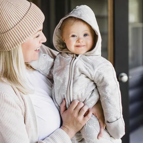 Vista 14 de Burt's Bees Mono de manga larga 100% orgánico para bebé niño