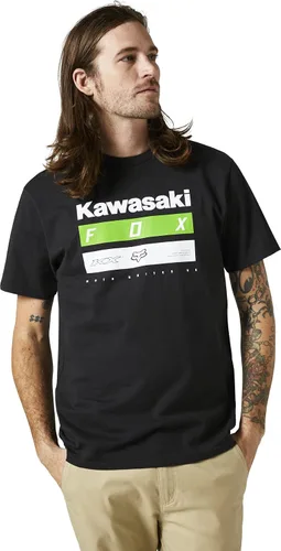 Vista 16 de Fox Racing Camiseta premium de manga corta Kawasaki para hombre