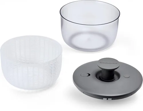 Vista 2 de KitchenAid Centrifugadora universal para ensalada, 7.43 cuartos de galón, gris carbón