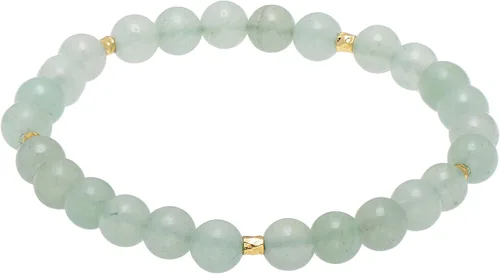Vista 5 de Paialco Pulsera elástica de cuentas naturales o creadas de 0.236 in, pequeña para niñas y mujeres, 6.5 pulgadas