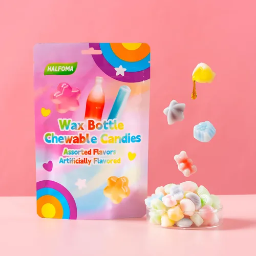 Vista 8 de Chuxinyinian Gomitas de Cera con Sabores de Frutas Variadas, 32 Gomitas, 60g