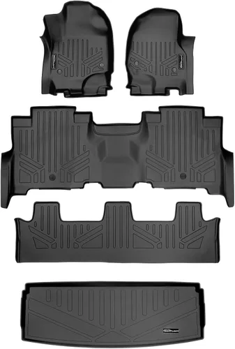 Vista 21 de MAXLINER Alfombrillas de segunda fila para Ford Expedition 2007-2010