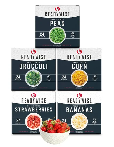 Vista 7 de ReadyWise Kit de caja de alimentos de emergencia libres de gluten 40 porciones