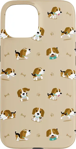 Vista 6 de Funda gráfica para iPhone 16 Dog Beagle Lover Cute Pet Women Girl Beagle