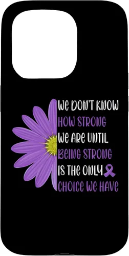 Vista 14 de iPhone 16 Pancreatic Cancer Awareness Month Pancreatic Cancer Warrior Case