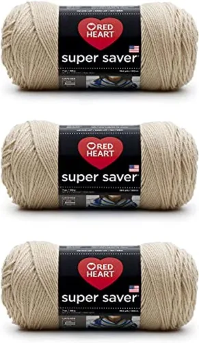 Vista 14 de Red Heart Hilo Super Saver, paquete de 3, Monet 3