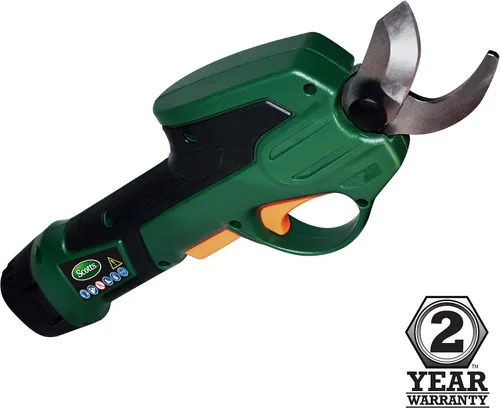 Vista 7 de Scotts PR17215S - Podadora eléctrica recargable inalámbrica de 7.2 voltios, color verde