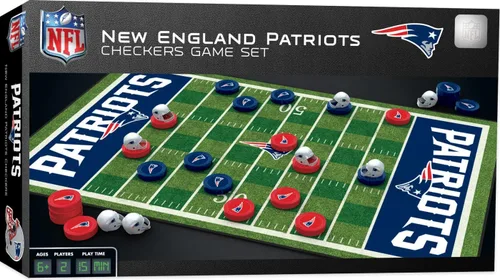 Vista 17 de MasterPieces NFL Los Angeles Rams Juego de mesa de damas, 13 x 21 pulgadas