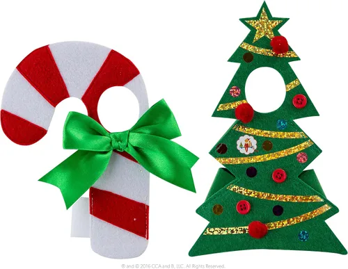 Vista 2 de Elf on the Shelf Claus Couture Haha Holiday Costumes Novedad, rojo/blanco/verde