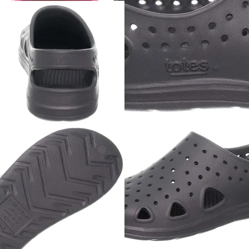 Vista 4 de totes Solbounce Kids Slip-On Clog Sandals Breathable Upper With All-Day Support And A Soft Lightweight Textured Footbed