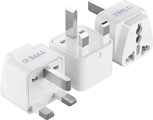 Vista 10 de Ceptics 45W Universal Travel Adapter w/ 3 USB-A, 2 USB-C & Universal Input Negro
