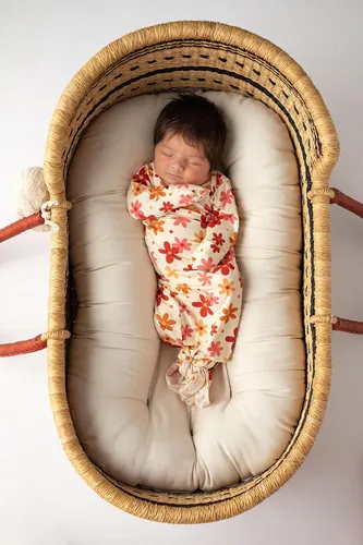 Vista 11 de Three Little Tots Vestido de corbata anudada para bebé recién nacido - Bebé