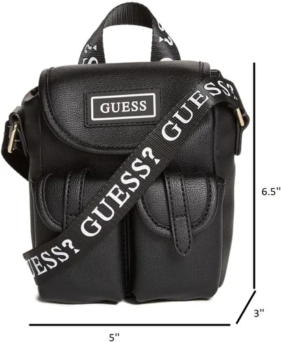 Vista 5 de GUESS Bolso bandolera con logotipo arcoíris para mujer