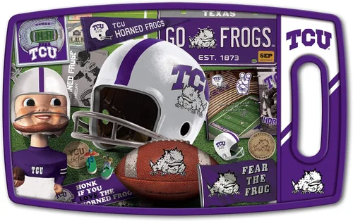 Vista 38 de YouTheFan NCAA Retro Series Tabla de cortar