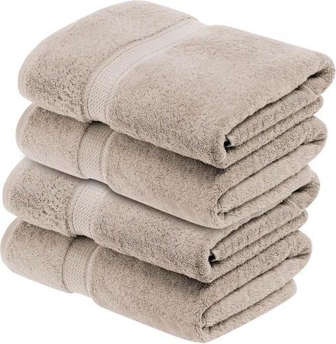 Vista 81 de BNM Toallas de Algodón Egipcio de Peso Pesado, Ideales para Baño, Ducha, Spa, Hotel, 800 GSM, Toallas Faciales/de Aseo, Toallas de Mano, Toallas