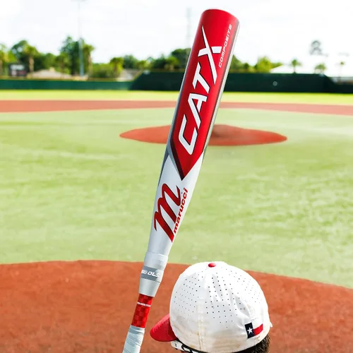 Vista 5 de Marucci CATX Bate de béisbol compuesto, barril de 2 3/4 pulgadas, -5, -8 caída, certificado USSSA