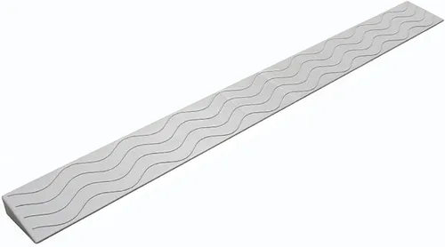 Vista 7 de MINUSE Rampa antideslizante para silla de ruedas, rampa de umbral portátil para interiores o exteriores, baño, puertas, entrada de supermercados
