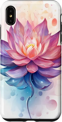 Vista 11 de Funda con ilustración de flor de loto para iPhone 17