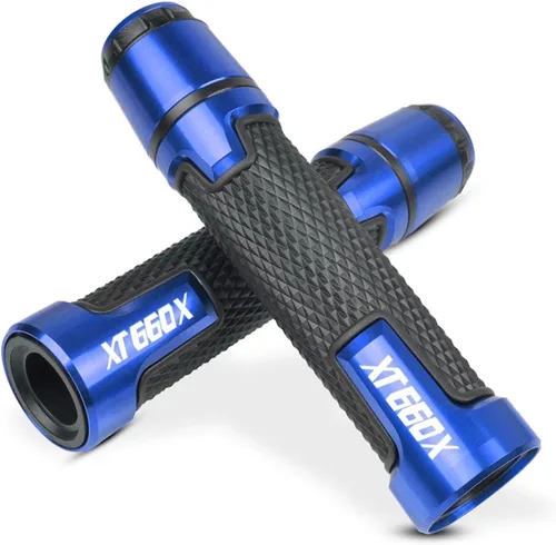 Vista 11 de Para Yamaha XT660 XT660R XT660X Tenere XT 660 2004-2011 7/8 '' Tapas de manillar de motocicleta/Agarraderas CNC 22MM