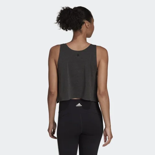 Vista 3 de adidas Women's Studio Novelty Reversible Back Front Tank Top