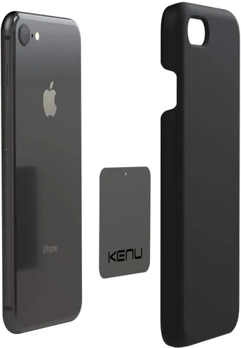 Vista 5 de Kenu Airbase - Soporte magnético para salpicadero y parabrisas de automóvil, soporte magnético para teléfono celular con pivote de 360 grados