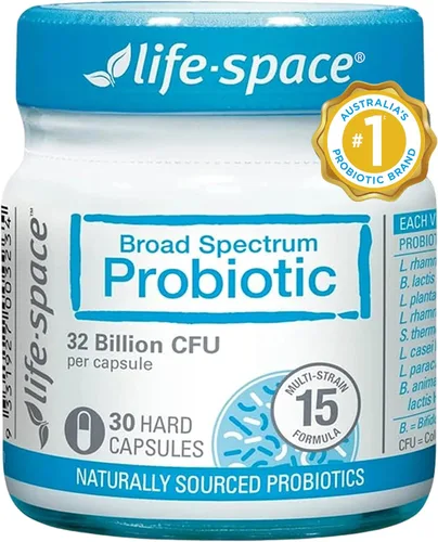 Vista 12 de Life-Space Probióticos bióticos intestinales para regularidad, porción de 2 meses, 20 mil millones de UFC y 5 cepas, apoya el movimiento intestinal