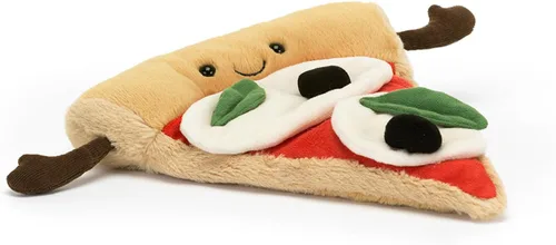 Vista 4 de Jellycat Amuseables - Juguete de peluche de hamburguesa, 4.5 pulgadas, peluche de comida, idea de regalo divertida