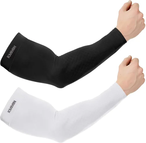Vista 11 de KMMIN - Mangas para brazo con protección de rayos ultravioleta para conducción, ciclismo, golf, baloncesto.
