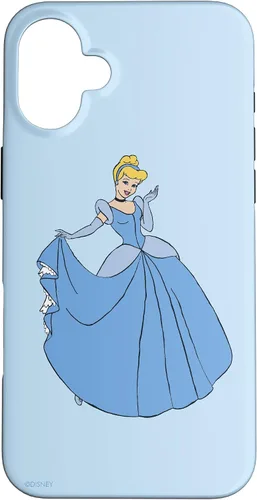 Vista 23 de Disney Funda para iPhone 17 con diseño de princesa Cenicienta en azul