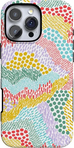 Vista 68 de Casely - Funda protectora para iPhone 16 Pro, diseño All Smiles, sticker de cara sonriente, colección Bold, compatible con MagSafe