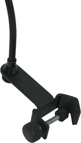 Vista 6 de Gator Frameworks Split Level Double Layered Pop Filter with Attachment Clamp; Fits Most Standard Microphone Stands (GM-POP Filter)