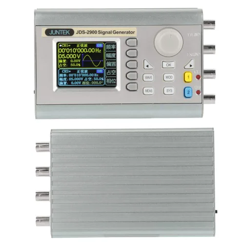 Vista 7 de JDS2900 DDS generador contador 15MHz 30MHz 40MHz 50MHz 60MHz alta exactitud Dua canal Función de onda arbitraria Generador Medidor de frecuencia