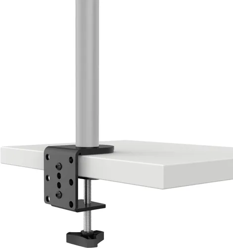 Vista 4 de WALI C Clamp Base Soporte de montaje Accesorio, Abrazadera C de escritorio para WALI Monitor Mount Workstation System (C-CLAMP), negro