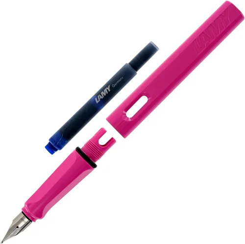 Vista 4 de Lamy Pluma Estilográfica Rosa Safari Fina