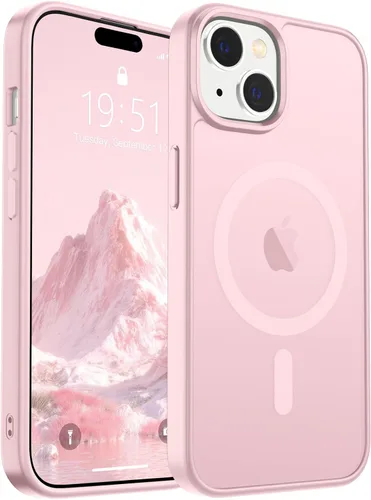 Vista 270 de SUPFINE Funda magnética para iPhone SE 2022 (3ª)/2020 (2ª), iPhone 8 (compatible con MagSafe) (protección contra caídas de grado militar), funda