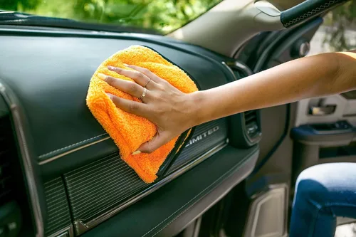 Vista 4 de EXTEND-A-REACH Toalla de microfibra para limpieza de coche, paquete de 2