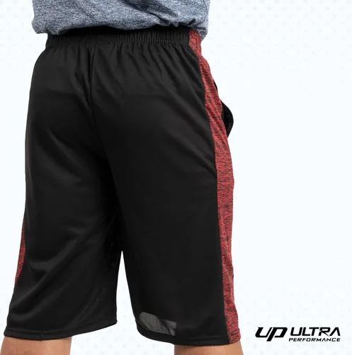 Vista 3 de Ultra Performance Paquete de 5 pantalones cortos para hombre, pantalones cortos atléticos de gimnasio, pantalones cortos de baloncesto para hombres