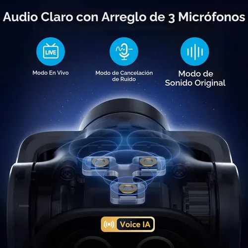 Vista 6 de EMEET PIXY Cámara PTZ 4K con doble cámara alimentada por IA y trípode de escritorio