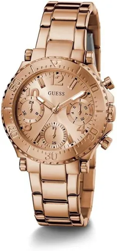 Vista 2 de GUESS US Women's Rose Gold-Tone Multifunction Watch