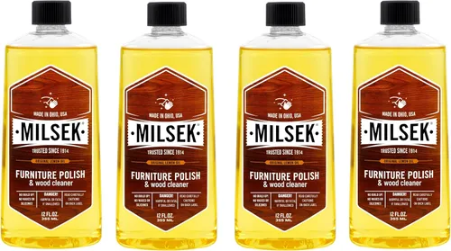 Vista 7 de Milsek Pulidor de muebles y limpiador de madera Aceite de limón 5 galones